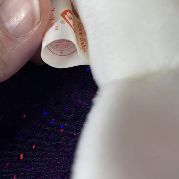 RETIRED - Ty Beanie Baby - KuKu - The Cockatoo - 1998 5th Generation Stamp 628 - Picture 8 of 8